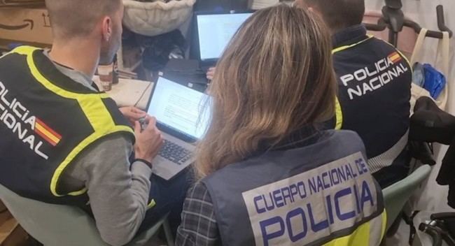 Detenidos dos ciberdelincuentes en Valencia por cibercrimen