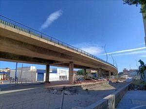 Nuevas vías de tráfico necesarias antes de demoler el puente de la Avenida del Mediterráneo en Almería