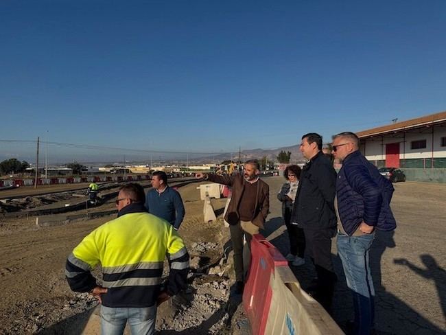 Avanzan las obras del carril ciclopeatonal entre Campohermoso y Vistabella en Níjar