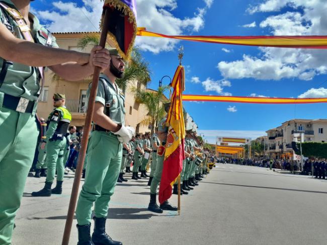 Jura de Bandera celebrada en Vera