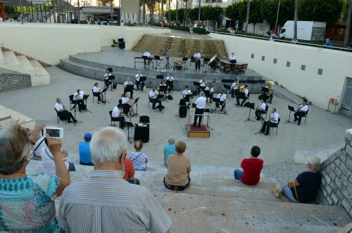 La Banda Municipal actuará en Costacabana y la Plaza de la Constitución