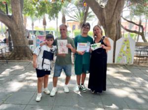 José Manuel Martínez Navarro gana, por segundo año, el Concurso de Dibujo Infantil de #AlmeríaenFeria