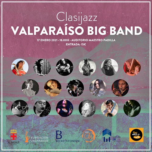 Clasijazz presenta Valparaíso Big Band, formación compuesta por mujeres