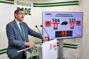 El PSOE exige al Gobierno andaluz un refuerzo sanitario extraordinario ante el covid-19