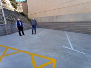 Nueva zona de aparcamientos en el casco antiguo de Huércal