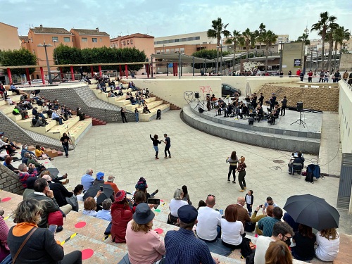 Almería se reencuentra con la música en directo con Clasijazz Big Band en el Anfiteatro