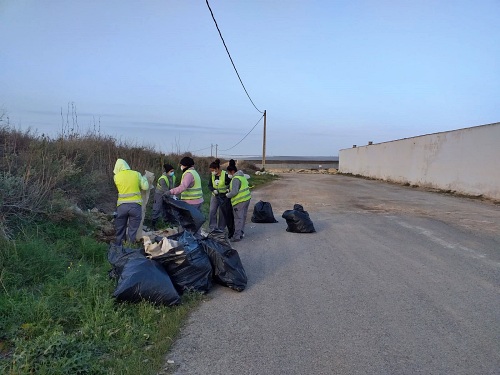 Limpieza, señalización y adecuación de senderos municipales en El Ejido