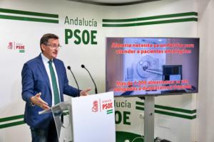 El PSOE exige al Gobierno andaluz que instale urgentemente en Torrecárdenas el PET TAC que necesita Oncología