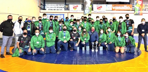 Las escuelas deportivas Alianza KSV y Mytos arrasan en el Campeonato de España Sambo