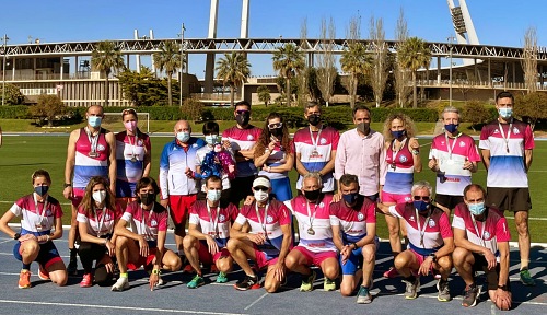 Juanjo Segura felicita a ‘Atletas de Almería’ por el récord de España 4 x 100 en Master50