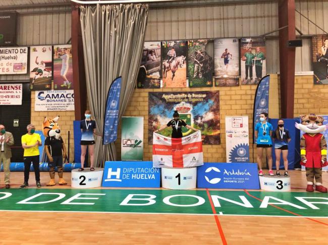 La EDM Mercapinturas Almería logra nueve medallas en el Campeonato de Andalucía sub 13 y sub 17 de bádminton