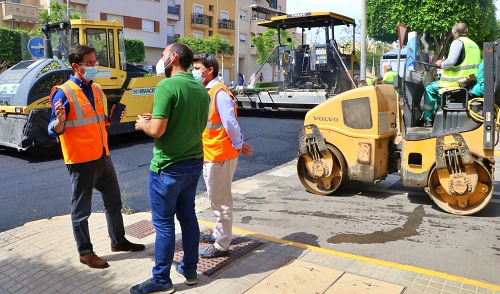 El IV Plan de ‘Regeneración y Refuerzo de Viales’ llega al Paseo de Las Lomas