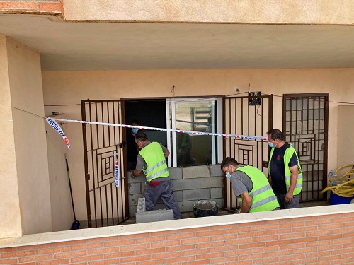 La Policía Local evita una Okupación en el residencial Los Patios de San Agustín