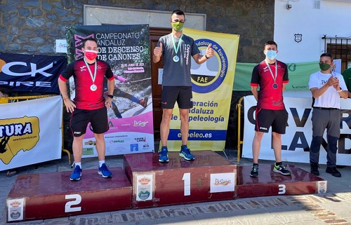 Juan Jesús Ruano triunfa en el XX Campeonato de Andalucía de Descenso de Cañones