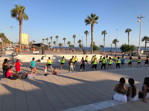 30 participantes en el Zumbatón de Adra