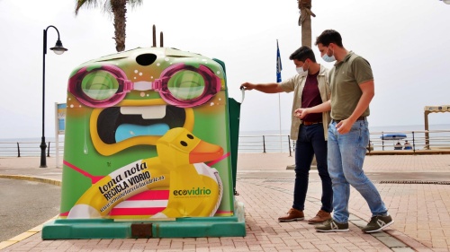 Ayuntamiento de Adra y Ecovidrio apuestan por aumentar el reciclaje en la hostelería