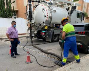 300 imbornales de Huércal están a punto desde agosto