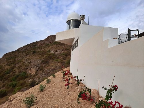 El faro de Mojácar entra en funcionamiento el 22 de septiembre