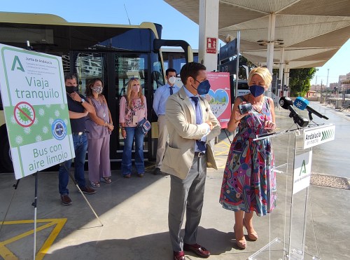 El Consorcio de Transporte instala purificadores de aire en todos sus autobuses