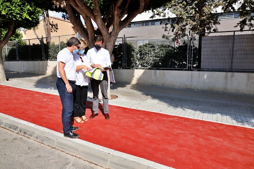 El Ejido incorpora Carriles Bici e Itinerarios Escolares seguros