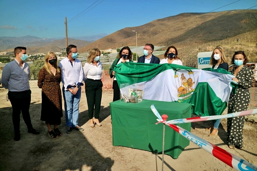 Arrancan las obras en Berja del primero de los cuatro nuevos puntos limpios de Almería