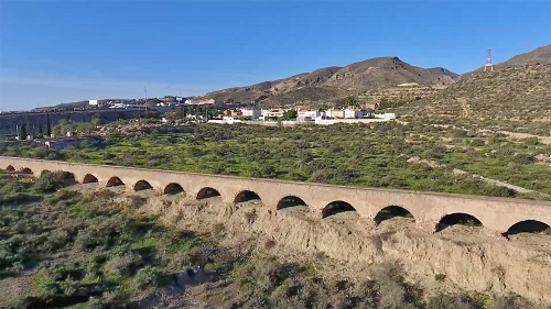 En trámite la denuncia por la destrucción del Acueducto de las Cumbres de Huércal