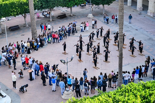 Flashmob de baile flamenco contra la violencia de género