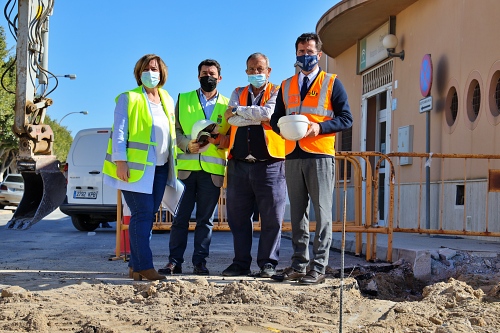 Las obras del Centro de Usos Múltiples de Matagorda entran en su recta final