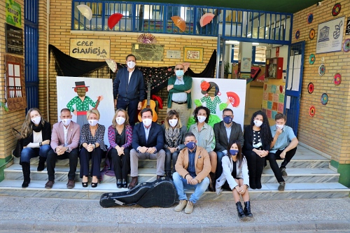 Cultura celebra el Día Internacional del Flamenco con el ‘Juego de la Oca’ en el colegio Ciavieja de El Ejido