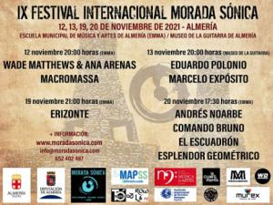 La novena edición del festival Morada Sónica llega a la EMMA