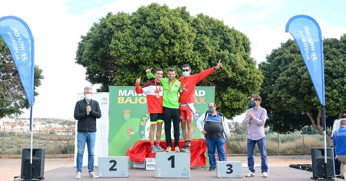 Daniel Alcaraz y Natalia Naselli se llevan la victoria en el Duatlón Cros de Huércal de Almería