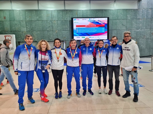 El CD Unión Atletas logra ocho medallas en el 32º Campeonato de España Máster