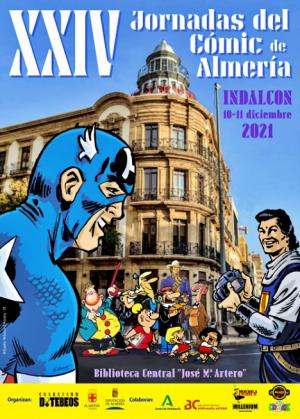 Las XXIV Jornadas del Cómic de Almería se celebran los días 10 y 11 de diciembre