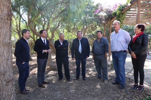 El Ayuntamiento de El Ejido estudia convertir el Parque Forestal de Matagorda en un aula ambiental