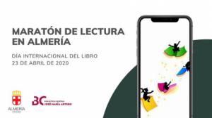 Más de un centenar de lectores en la maratón del Día del Libro de Almería