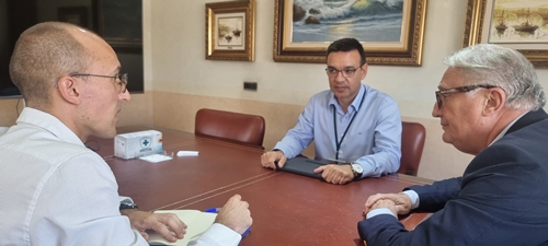 Aeropuerto y Puerto de Almería estudian la intermodalidad barco-avión para el turismo de cruceros