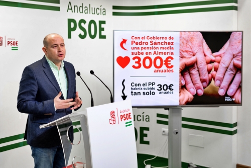 El PSOE mezcla las subidas de las pensiones de 2021 y de 2022