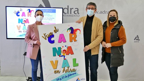 Adra se llenan de color este fin de semana con la fiesta de las máscaras
 