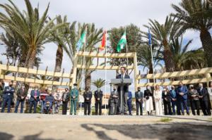 El alcalde de El Ejido reivindica la playa del Balerma en el 28F