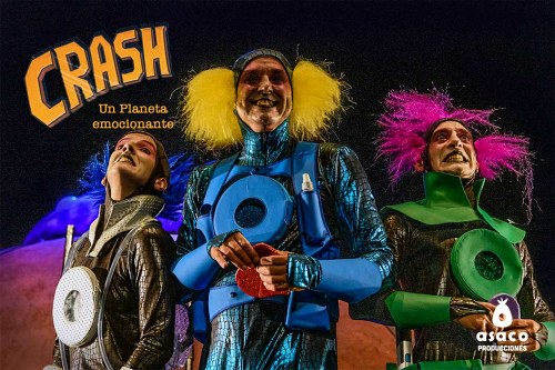 El mejor teatro infantil y familiar llega el domingo con Crash