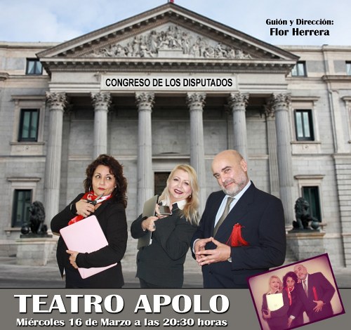 La comedia ‘¿Politi-qué?’, nueva propuesta con el teatro aficionado