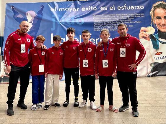 Cuatro medallas para la EDM Judo Mytos en la Supercopa de España