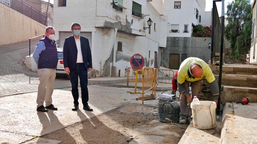 Ayuntamiento de Adra remodela Las Ánimas Benditas