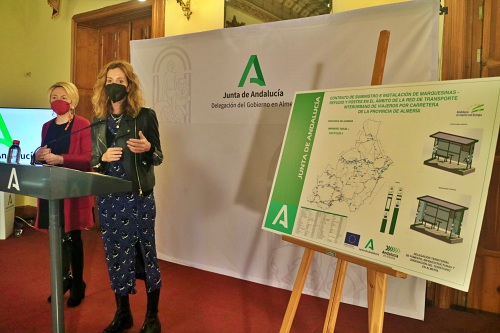 Almería contará con 46 nuevas marquesinas y 5 postes en 35 municipios