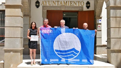 Adra incorpora la Bandera Azul de El Carboncillo y suma cuatro