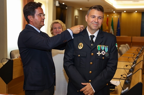 Toma de posesión del primer Intendente de la Policía Local de El Ejido