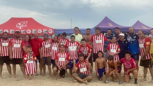 Más de 150 deportistas disfrutan de la VI edición del Torneo de Rugby Playa ‘Ciudad de Adra’