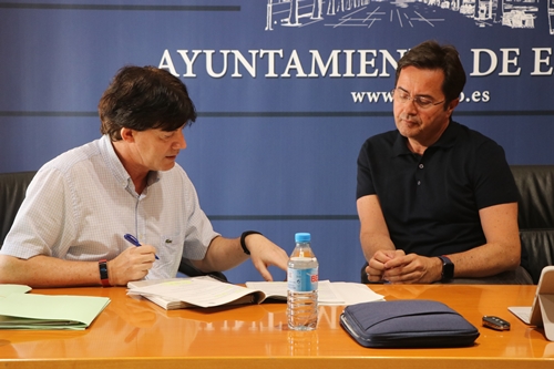 Ayuntamiento, Costas y Mesa de Trabajo analizan la recuperación de la playa de Balerma