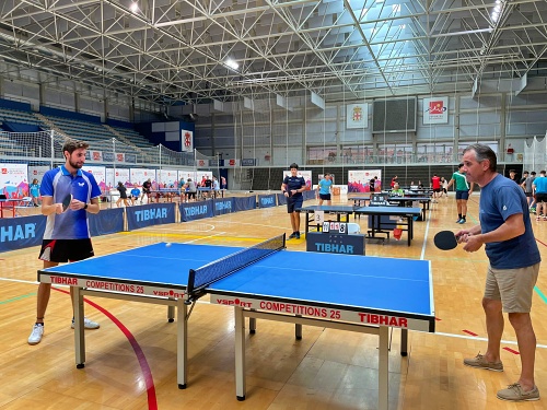 70 deportistas en el Torneo de Tenis de Mesa 