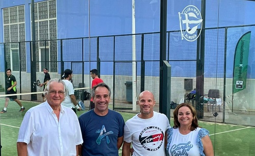 El Club de Mar celebra con éxito el XXI Torneo Open de Pádel